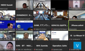 EVN trao đổi với các đối tác Nhật Bản về công nghệ than sạch