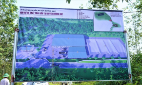 Hà Tĩnh: Khởi công xây dựng khu xử lý chất thải rắn tập trung tại huyện Hương Khê