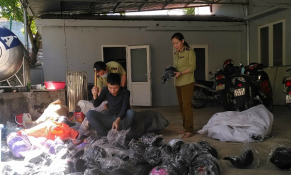 Tiêu hủy lượng lớn hàng hóa vi phạm về sở hữu trí tuệ và vi phạm hành chính bị tịch thu