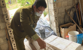 Lai Châu: Thu giữ nhiều công cụ khai thác khoáng sản không rõ nguồn gốc