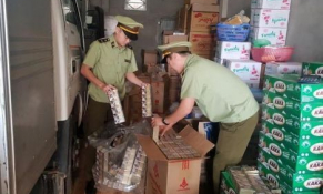 Quảng Bình: Thu giữ hơn 2.600 bao thuốc lá giả