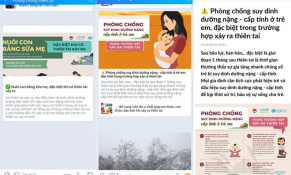 Nâng cao kiến thức bảo vệ và chăm sóc trẻ em giai đoạn sau thiên tai qua Zalo