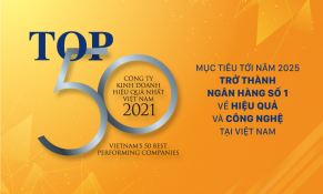 SHB – Doanh nghiệp tỷ đô được vinh danh Top 50 Doanh nghiệp kinh doanh hiệu quả