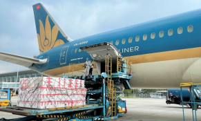 Hãng hàng không vận tải hàng hóa được Vietnam Airlines xây dựng trong tâm dịch