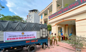 Quản lý thị trường cam kết hỗ trợ tiêu thụ 3.000 tấn vải thiều cho Bắc Giang