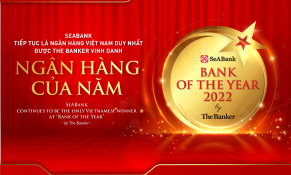 SeABank được The Banker vinh danh giải thưởng Ngân hàng tốt nhất Việt Nam 2022