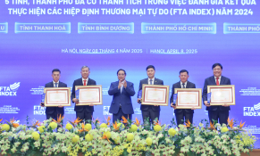 Công bố Bộ chỉ số đánh giá kết quả thực hiện các hiệp định thương mại tự do