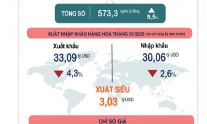 Chỉ số giá tiêu dùng tăng do nhu cầu tiêu dùng trong dịp Tết Nguyên đán 