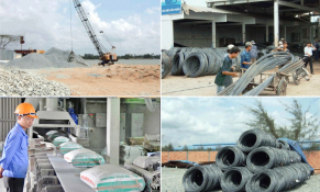 Đầu tư công bùng nổ, giá vật liệu xây dựng nhích nhẹ