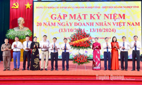 Tuyên Quang: Doanh nghiệp đã tích cực tham gia vào các chương trình phát triển kinh tế - xã hội