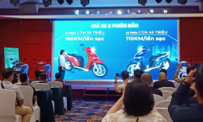 Xe máy điện sở hữu trợ lý ảo và màn hình cảm ứng đầu tiên trên thế giới được ra mắt