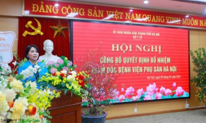 Bệnh viện Phụ sản Hà Nội có tân giám đốc