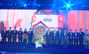 Hyundai Thành Công Việt Nam tổ chức lễ xuất khẩu xe ô tô sang thị trường Thái Lan
