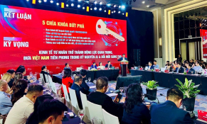 Để khu vực kinh tế tư nhân trở thành động lực quan trọng cho sự phát triển đất nước