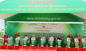 Bình Dương khởi công xây dựng gần 1.000 căn nhà ở xã hội 