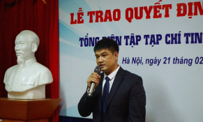 Nhà báo Đinh Duy Hợi được bổ nhiệm giữ chức Tổng Biên tập Tạp chí Tin học và Đời sống
