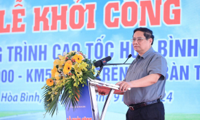 Thủ tướng phát lệnh khởi công tuyến cao tốc 10.000 tỷ đồng tại Tây Bắc