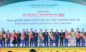 Hòa Bình trở thành điểm sáng mới với 15 dự án có tổng vốn hơn 2 tỷ USD được chấp thuận đầu tư