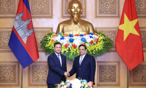 Việt Nam và Campuchia phấn đấu đạt 20 tỷ USD kim ngạch thương mại song phương