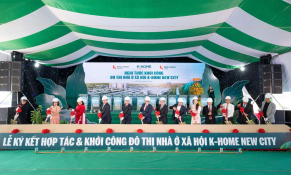 Kim Oanh Land ký kết hợp tác và khởi công dự án nhà ở xã hội K-Home New City