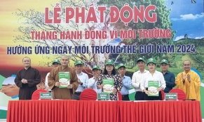 Lào Cai phát động “Tháng hành động vì môi trường' năm 2024