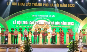 100 gian hàng góp mặt tại Lễ hội trái cây Thành phố Hà Nội 2022