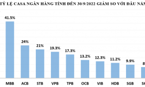 Loạt ‘ông lớn’ ngân hàng ghi nhận tỷ lệ CASA sụt giảm mạnh