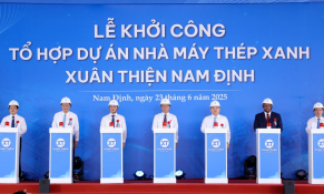 Khởi công Tổ hợp Thép xanh Xuân Thiện gần 100.000 tỷ đồng hướng tới công nghiệp sạch và phát triển bền vững