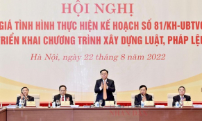 Chủ tịch Quốc Hội  Vương Đình Huệ: Tuyệt đối không để xảy ra tình trạng tham nhũng chính sách 