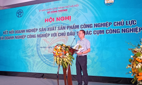 Kết nối doanh nghiệp sản xuất sản phẩm công nghiệp chủ lực với chủ đầu tư các cụm công nghiệp