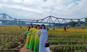 Bến hoa Phúc Xá - không gian đẹp, sáng tạo giữa lòng Hà Nội