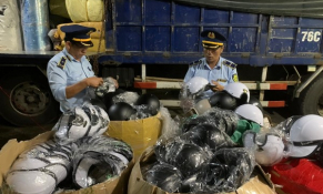 Phú Yên: Thu giữ 700 chiếc nón thể thao không rõ nguồn gốc, xuất xứ 