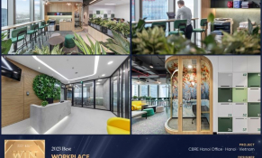 Văn phòng CBRE Hà Nội giành Giải thưởng Kiến trúc Văn phòng đẹp nhất châu Á 2023