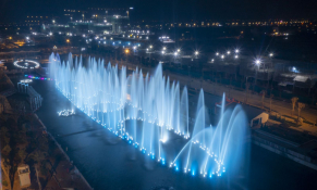 Hé lộ show nhạc nước dài nhất Việt Nam tại lễ hội bắn pháo hoa đêm giao thừa Xuân Ất Tỵ