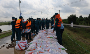 Huyện Ứng Hòa (TP. Hà Nội) diễn tập sẵn sàng các phương án phòng chống thiên tai