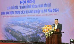 Hội nghị xúc tiến với các nhà đầu tư nước ngoài trong khu công nghiệp Hà Nội năm 2024: Lắng nghe tâm tư, chia sẻ nguyện vọng