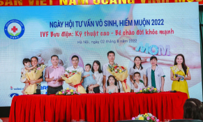 Bệnh viện Bưu điện hỗ trợ kinh phí làm IVF cho 99 cặp vợ chồng hiếm muộn