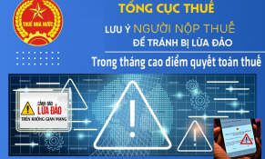 Tổng cục Thuế tiếp tục cảnh báo những hành vi giả danh cán bộ thuế, cơ quan thuế để lừa đảo