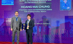 Chủ tịch Meey Group được vinh danh doanh nhân tiêu biểu tại Hội nghị Thượng đỉnh Khoa học và Kinh tế toàn cầu