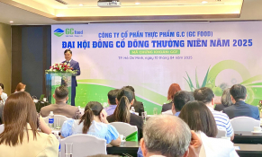 Công ty Cổ phần Thực Phẩm G.C đặt mục tiêu doanh thu 716 tỷ đồng, tăng trưởng 24% trong năm 2025