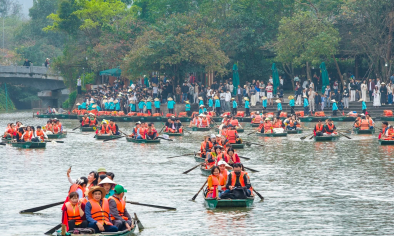 Du lịch Ninh Bình bứt tốc đầu năm: Sức bật từ mùa lễ hội và dòng khách quốc tế