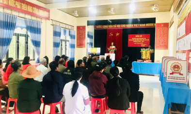 Rộn ràng ngày hội bầu cử ở Trung Thuần