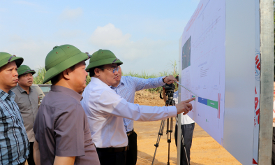 Đẩy nhanh tiến độ các dự án đầu tư công khu vực miền Tây Nghệ An