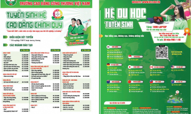 Trường Cao đẳng Công thương Việt Nam: Thông báo tuyển sinh năm 2026 (Hệ Cao đẳng chính quy)