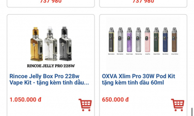 Bổ sung quy định xử phạt sử dụng trái phép thuốc lá điện tử, thuốc lá nung nóng