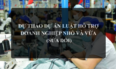 Động lực mới từ dự thảo Luật Hỗ trợ DNNVV sửa đổi