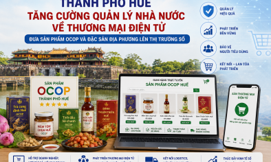 Huế kiến tạo nền tảng thương mại điện tử bền vững