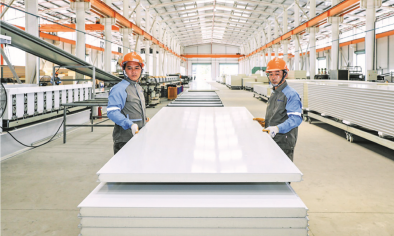 Doanh nghiệp vật liệu xây dựng chuyển đổi xanh vững đà  xuất khẩu