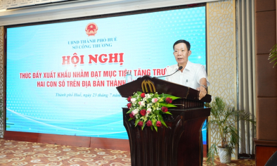 Xuất khẩu tạo động lực tăng trưởng mới cho kinh tế Huế
