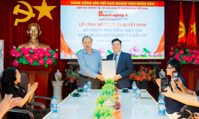 Thạc sĩ, Nhà báo Lê Minh Tuấn giữ chức Phó Tổng Biên tập Tạp chí Doanh nghiệp và Đầu tư